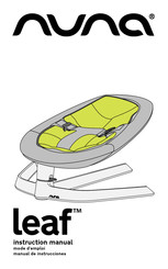 Nuna leaf Manual De Instrucciones
