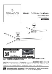 Fanimation TRIAIRE SHOWROOM MAD8514 M Serie Manual Del Usuario