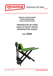 imcoinsa 0X40 Libro De Instrucciones