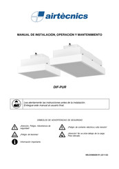 Airtecnics DIF-PUR Manual De Instalación, Operación Y Mantenimiento