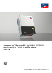 SMA SUNNY TRIPOWER 60-US-10 Instrucciones