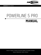 Ansmann POWERLINE 5 PRO Manual De Instrucciones