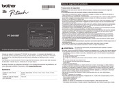 Brother P-TOUCH PT-D610BT Manual De Instrucciones