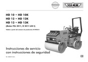 Hamm HD 13 Instrucciones De Servicio