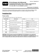 Toro 02857 Instrucciones De Instalación