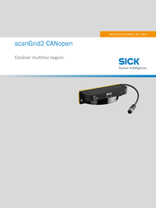 SICK scanGrid2 CANopen Instrucciones De Uso