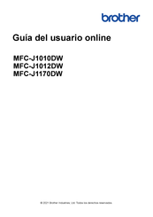 Brother MFC-J1012DW Guia Del Usuario