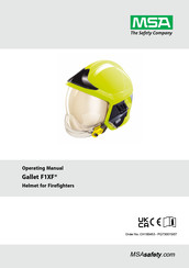 Msa Gallet F1XF Manual Del Operador