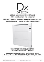 Drexon 744075 Instrucciones De Funcionamiento