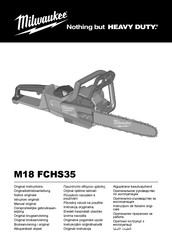 Milwaukee M18 FCHS35 Manual De Instrucciones