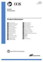 Ingersoll Rand 11 Serie Especificaciones Del Producto