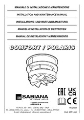 Sabiana COMFORT Manual De Instalación Y Mantenimiento