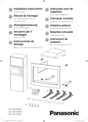 Panasonic NN-TKF71SFP Instrucciones De Montaje