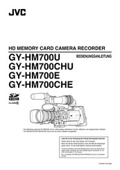 JVC GY-HM700U Manual De Instrucciones