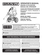 Gravely GV80704 Manual Del Operador