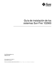 Sun Microsystems Fire E2900 Guia De Instalacion