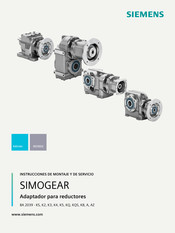 Siemens SIMOGEAR BA 2039-K3 Instrucciones De Montaje Y De Servicio