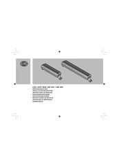 Hella LED LIGHT BAR LBE 480 Instrucciones De Montaje