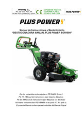 Medimaq PLUS POWER SGR1500 Manual De Instrucciones Y Mantenimiento