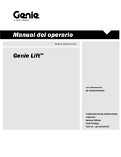 Genie Lift Serie Manual Del Operario