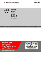 EWM MT221GX Serie Manual De Instrucciones