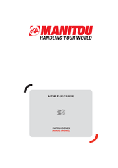 Manitou 260 TJ Manual De Instrucciones