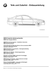 BMW F 46 0256 EVA Instrucciones De Montaje