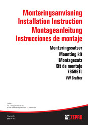 Zepro 76596TL Instrucciones De Montaje