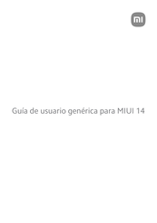 Mi MIUI 14 Guía De Usuario