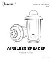 ONFORU A SPEAKER07 RGB Manual De Producto