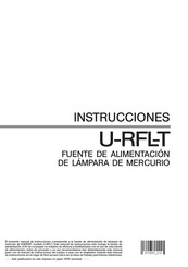 Evident U-RFL-T Instrucciones