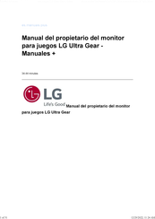 LG Ultra Gear Serie Manual Del Propietário