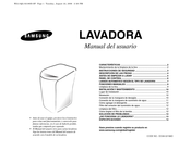 Samsung WA11QA-02196D-SP Manual Del Usuario