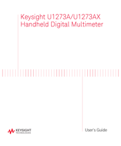 Keysight U1273AX Manual De Instrucciones