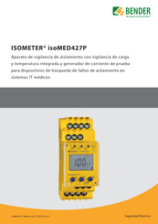 Bender ISOMETER isoMED427P Guía De Instalación Rápida