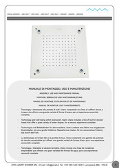 Ama URANO UR9100LT Instrucciones De Montaje