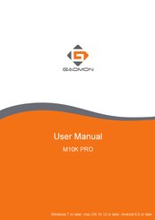 GAOMON M10K PRO Manual De Instrucciones