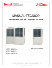 RECAL UniClima AACMH-H30/5R1B Manual Tecnico