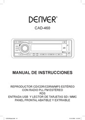 Denver CAD-460 Manual De Instrucciones