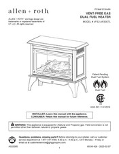 Allen + Roth VFS2-AR30DTL Manual De Instrucciones