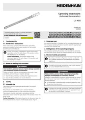 HEIDENHAIN LIC 4005 Manual De Instrucciones