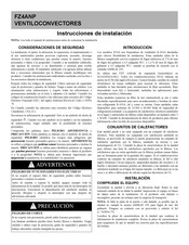 Carrier FZ4A 024 Manual De Instrucciones