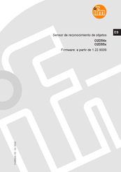 IFM O2D54 Serie Manual De Instrucciones