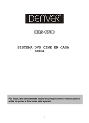 Denver DRS-1708 Manual De Instrucciones