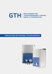 Sentera Controls GTH Instrucciones De Montaje Y Funcionamiento