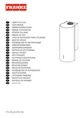 Franke FTU PLUS 3707 XS Manual De Uso