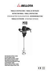 BELLOTA M18 Manual De Instrucciones