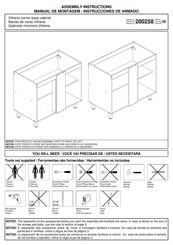 Leroy Merlin Vilhena 200258 Instrucciones De Armado