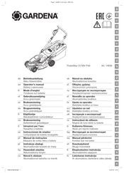 Gardena 14638 Instrucciones De Empleo