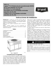 Bryant SEER2 Legacy 707C K Serie Instrucciones De Instalación